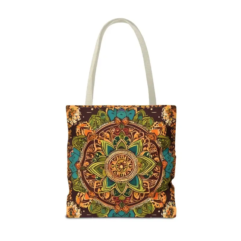 Vibrant Aop Tote Bag with Colorful Indian Pattern