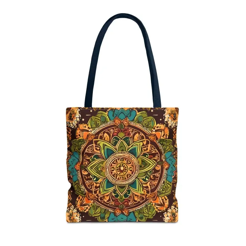 Vibrant Aop Tote Bag with Colorful Indian Pattern