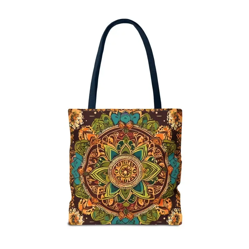 Vibrant Aop Tote Bag with Colorful Indian Pattern