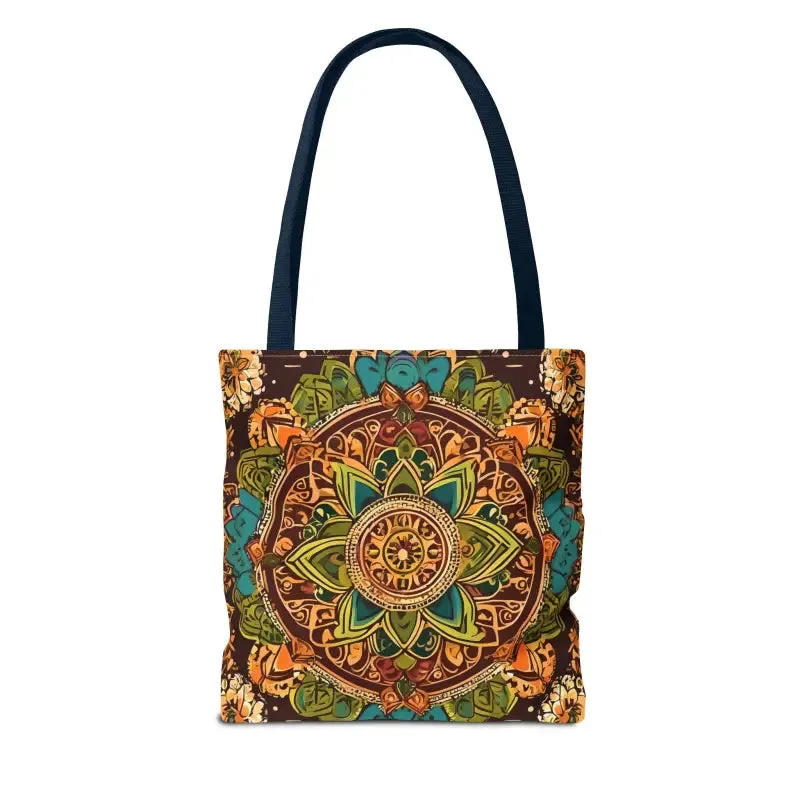 Vibrant Aop Tote Bag with Colorful Indian Pattern