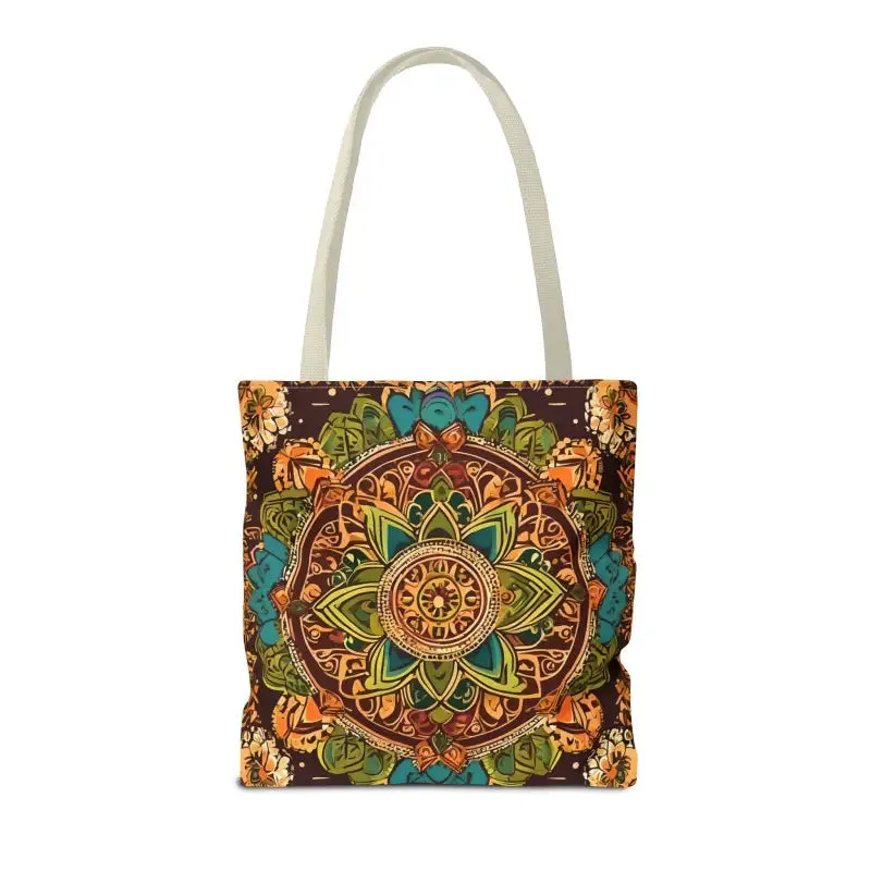 Vibrant Aop Tote Bag with Colorful Indian Pattern