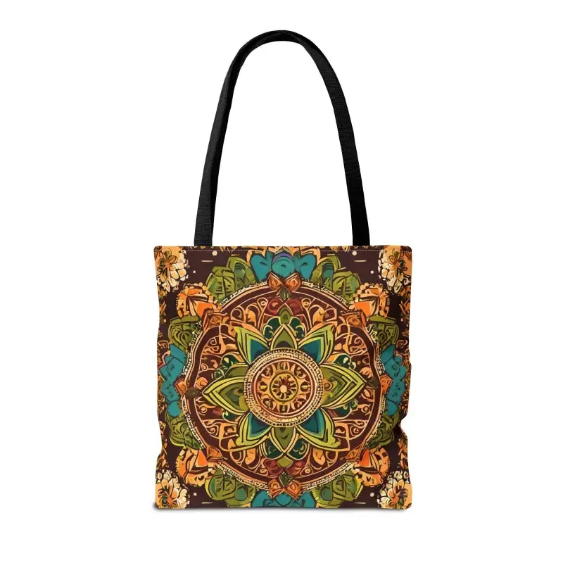 Vibrant Aop Tote Bag with Colorful Indian Pattern