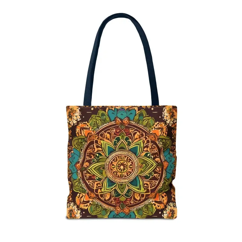 Vibrant Aop Tote Bag with Colorful Indian Pattern