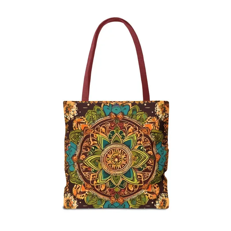 Vibrant Aop Tote Bag with Colorful Indian Pattern
