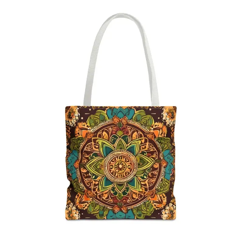 Vibrant Aop Tote Bag with Colorful Indian Pattern
