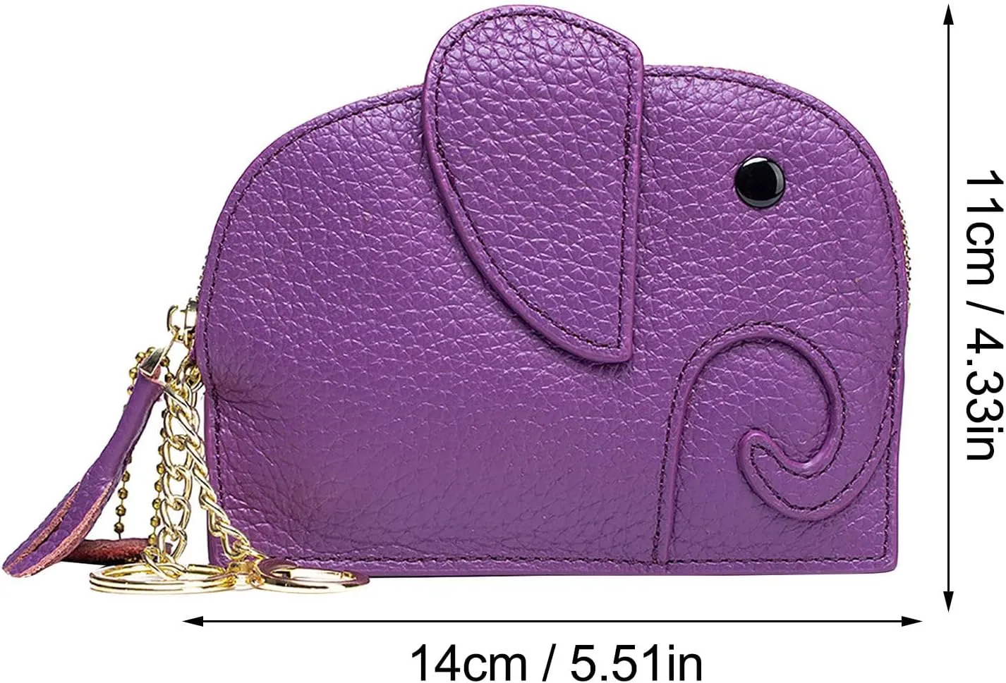 Wallet for Women Clutch RFID Blocking Leather Wristlet Purse Large Capacity Credit Card Holder with Grip Hand Strap Compact Wallet