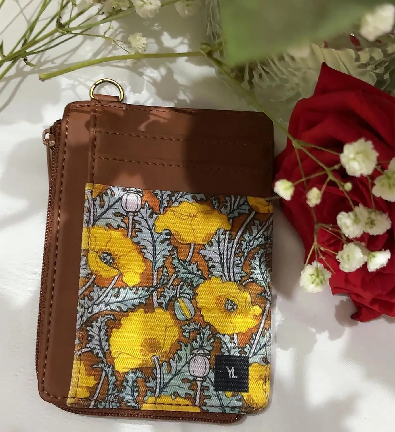 Wallet Rfid Card Holder Credit Cardholder for Women Men Thin Pocket Card Case Small Slim Minimalist Keychain Wristlet Wallets Leather