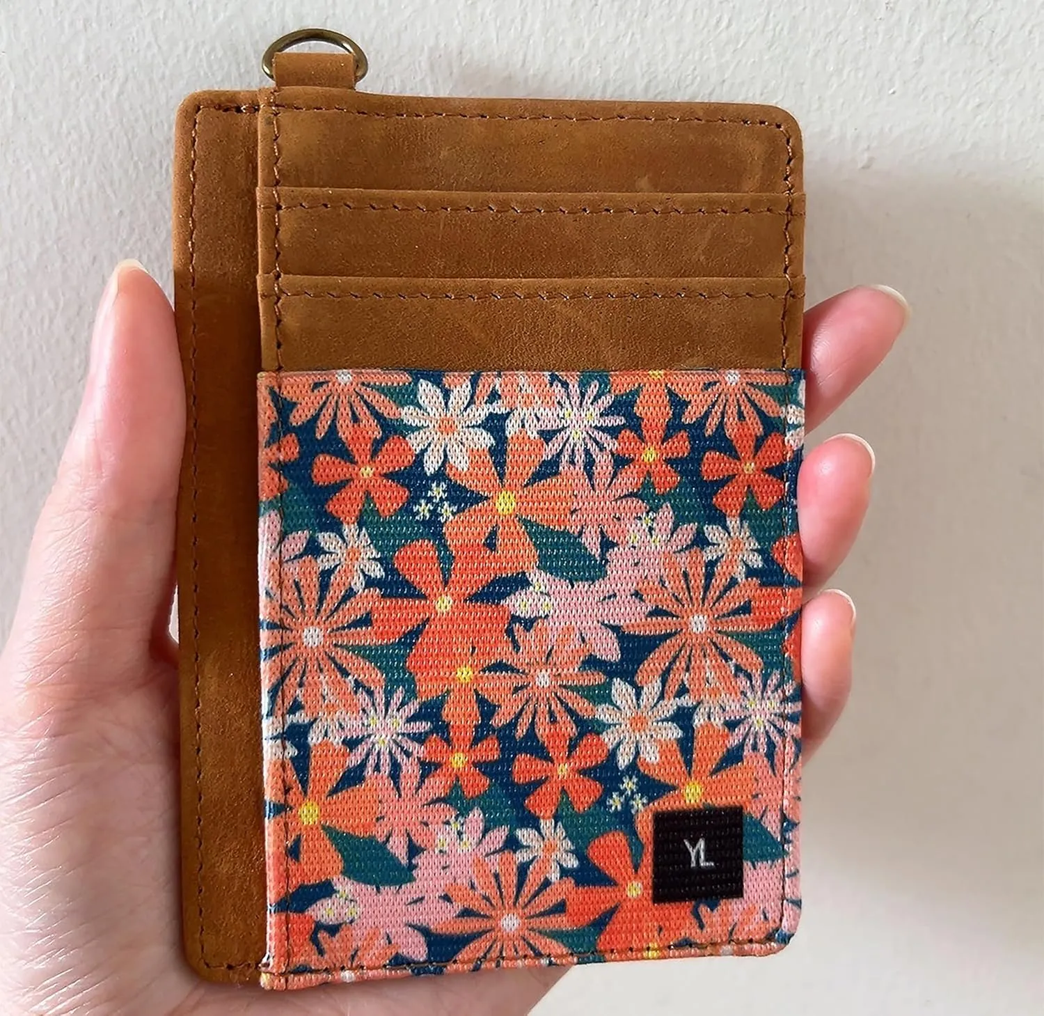 Wallet Rfid Card Holder Credit Cardholder for Women Men Thin Pocket Card Case Small Slim Minimalist Keychain Wristlet Wallets Leather