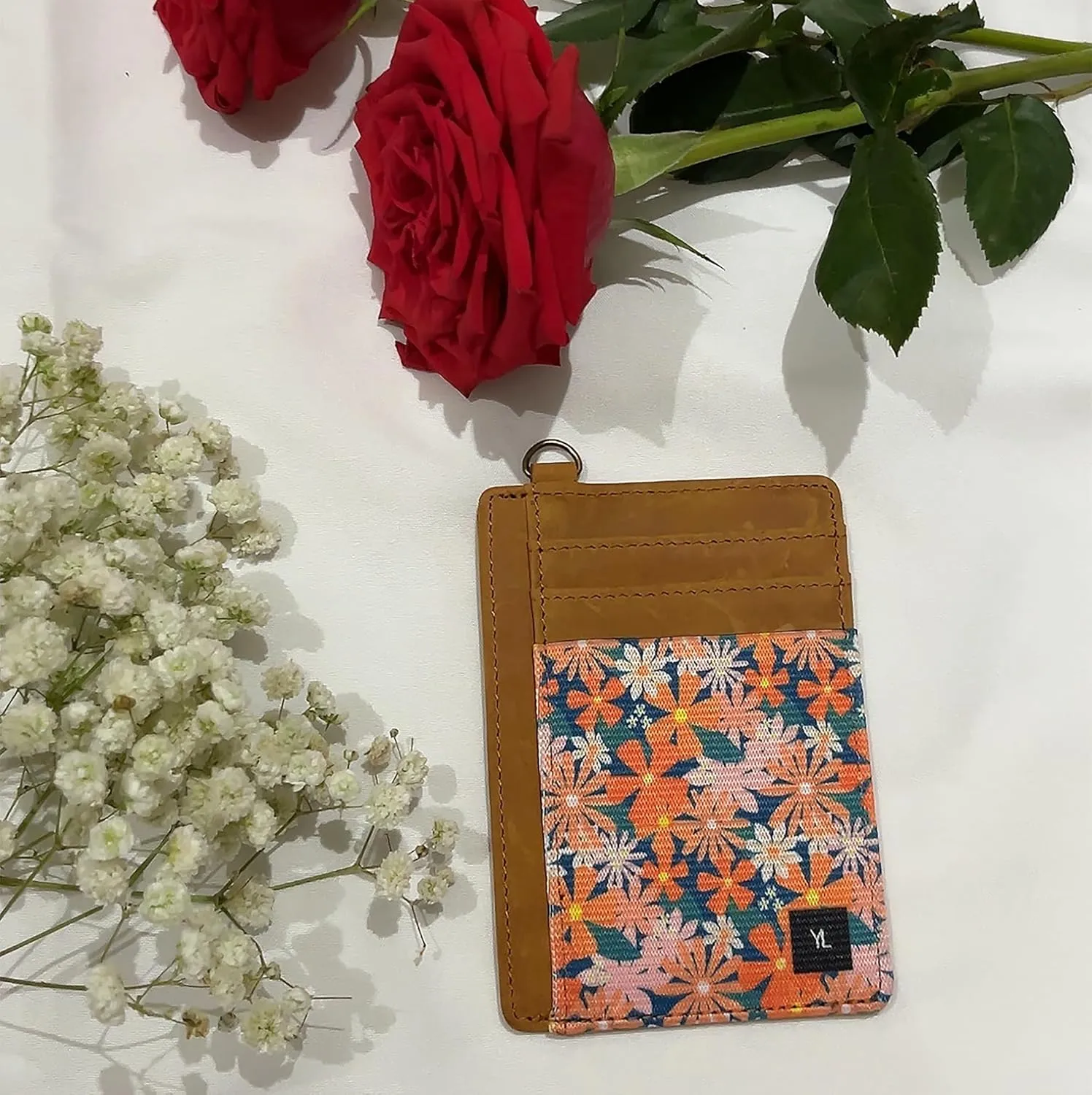 Wallet Rfid Card Holder Credit Cardholder for Women Men Thin Pocket Card Case Small Slim Minimalist Keychain Wristlet Wallets Leather