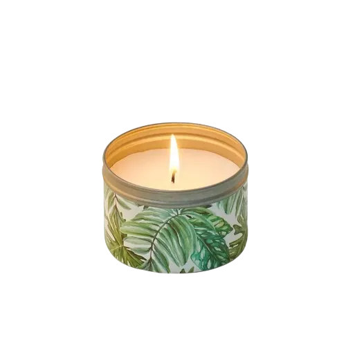 Waxworks - Citronella Candle Leaf Tin