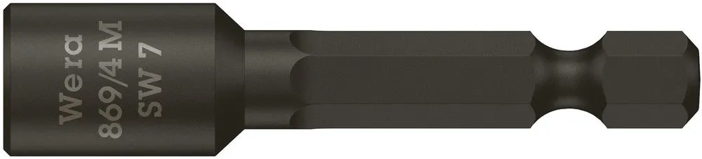 Wera 05060422001 869/4 M Nutsetters, magnetic, 7 x 50 mm
