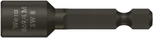 Wera 05060423001 869/4 M Nutsetters, magnetic, 8 x 50 mm