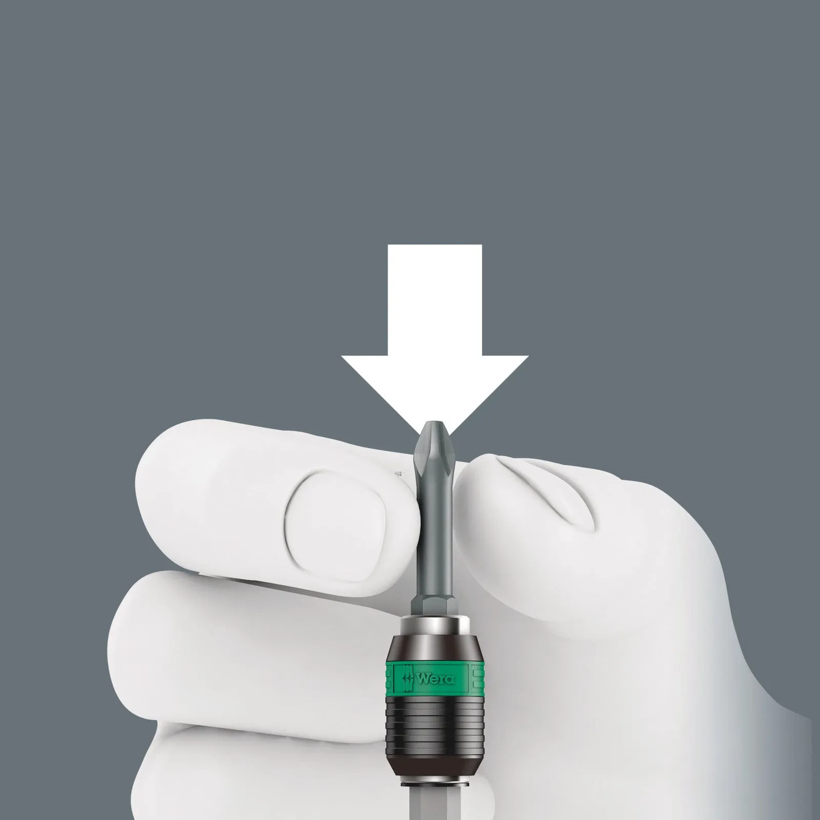 Wera 838 Ra M Ratcheting Screwdriver Handle, 05051493001