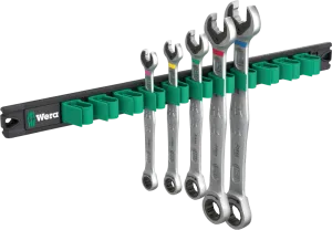 Wera 9631 Magnetic Rail, 6000 Joker 2, Metric, 5pc, 05020015001
