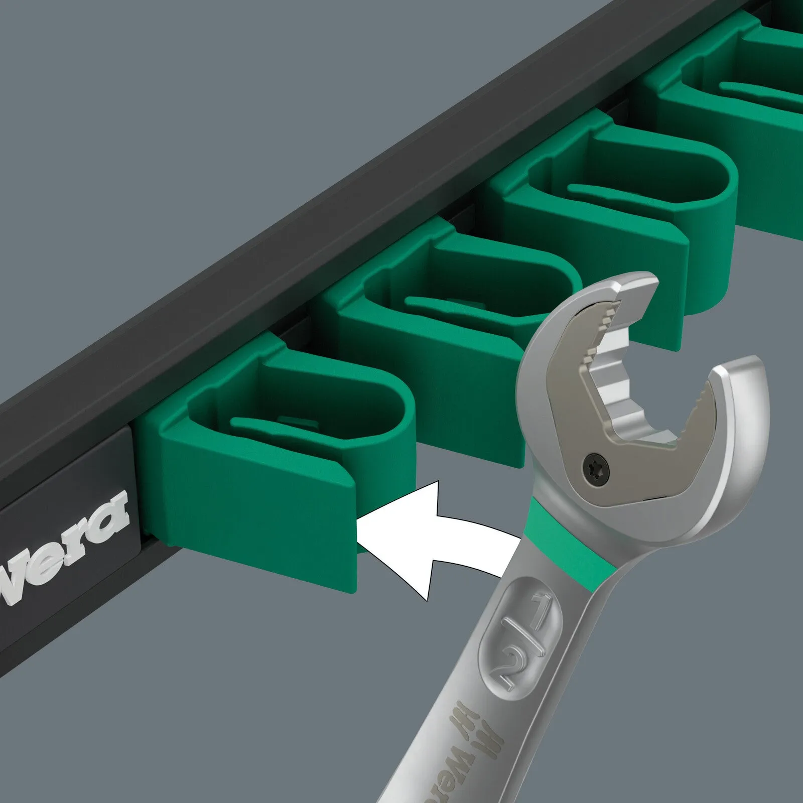 Wera 9632 Magnetic Rail, 6000 Joker Imperial 1, 8pc, 05020016001