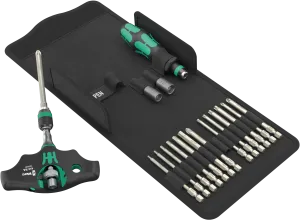 Wera Kraftform Kompakt 400 Ra Shk Set 1, 1/4" Hex, 20pc, 05136072001
