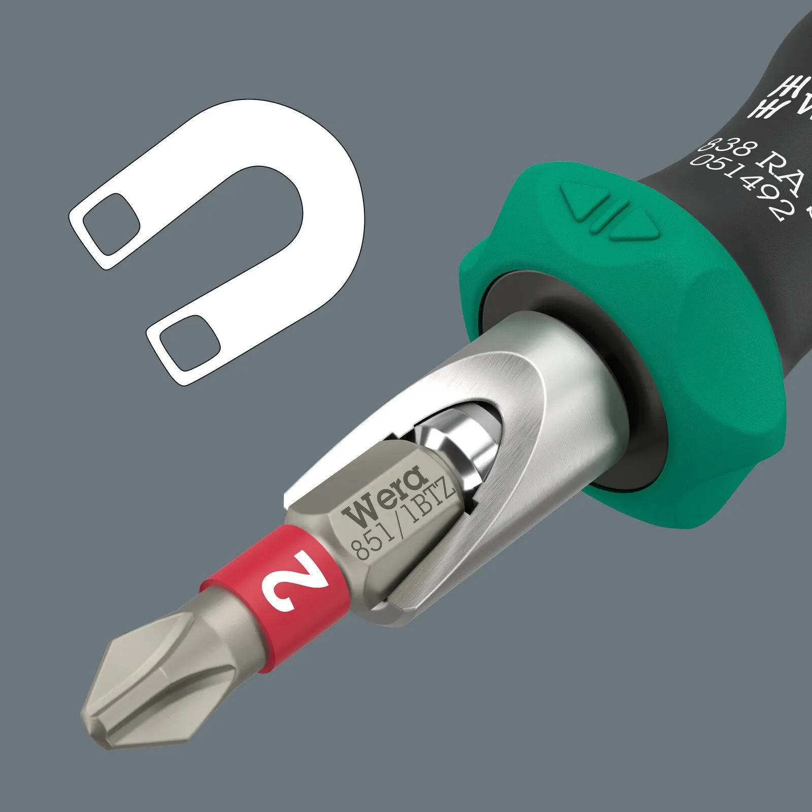 Wera Kraftform Kompakt Ra S 1, 14pc, 05051060001