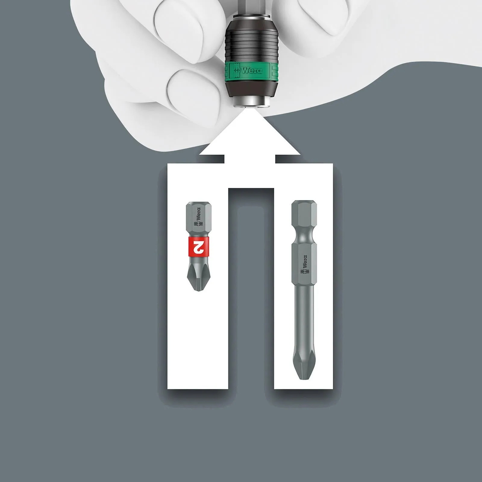 Wera Screwdriver Set T-Handle Kraftform Kompakt 400 17 Piece PZ PH TX SL Hex
