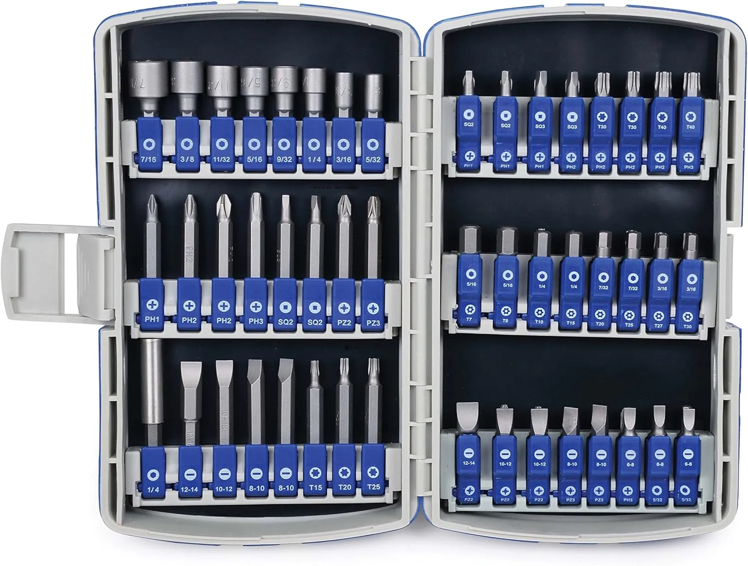 Williams 24900 Drive Master Drill Bit Set (72 Piece), 1/4"