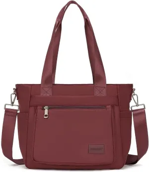Women's Casual Totes Handbags Multi-pocket Shoulder Crossbody Bags Work Travel Purses