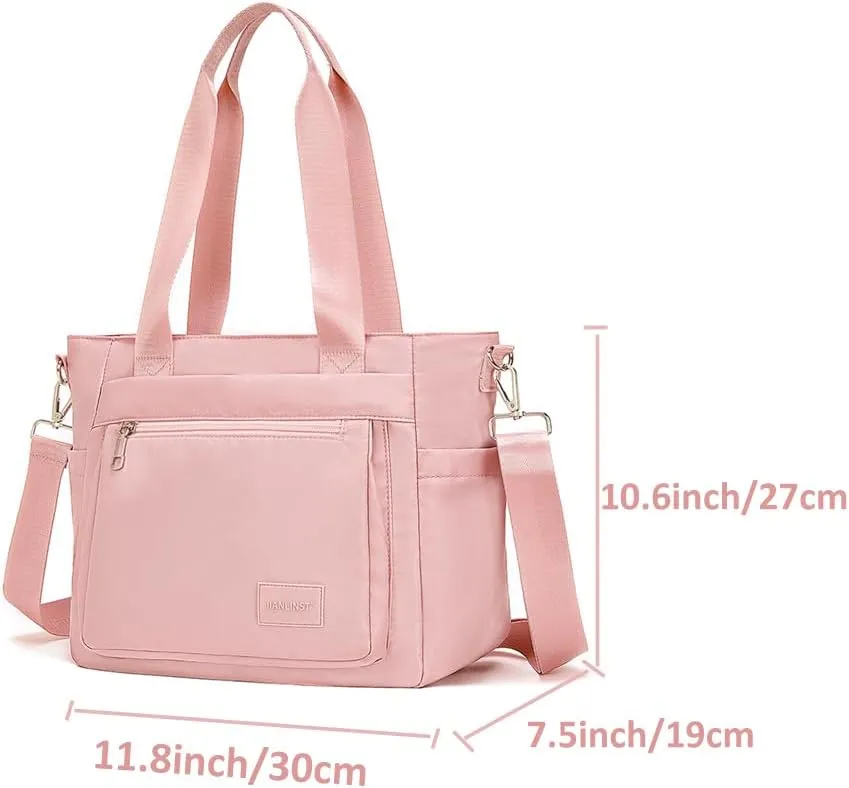 Women's Casual Totes Handbags Multi-pocket Shoulder Crossbody Bags Work Travel Purses