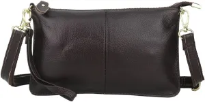 Women's Trendy Leather Shoulder Crossbody Bag Small Square Purse Totes Soft Handbag Satchel Clutch