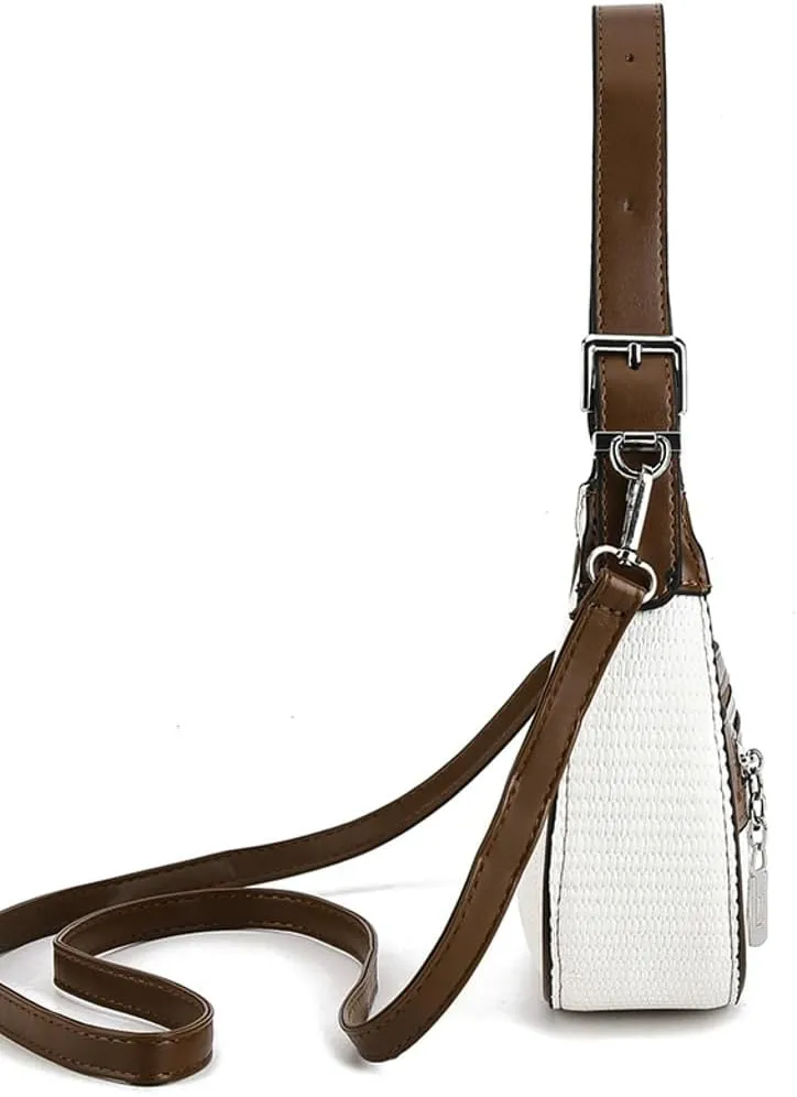 Womens Vegan Leather Top Handle Handbags Trendy Small Dumpling Crossbody Shoulder Purse Designer Tote Satchels
