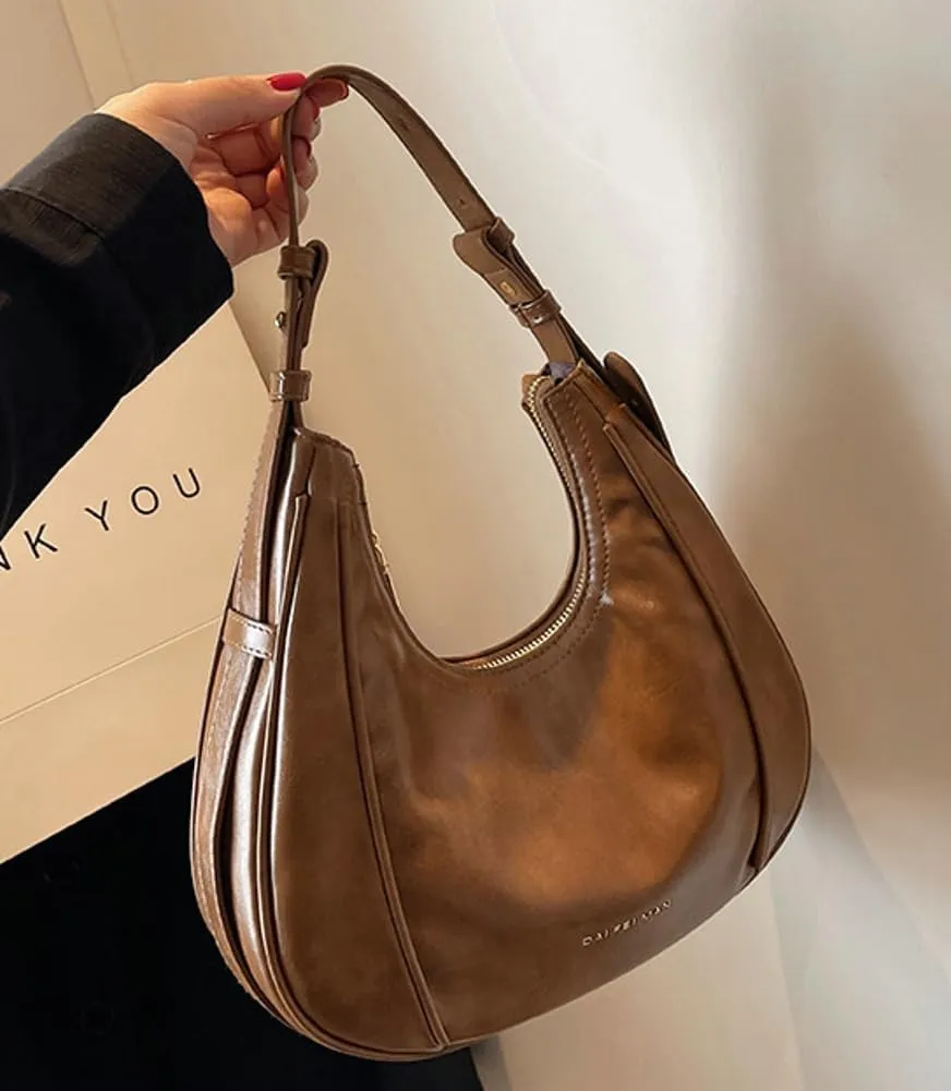 Womens Vintage Vegan Leather Crossbody Shoulder Bags Small Dumpling Tote Purse Ladies Top-Handle Handbags Satchels