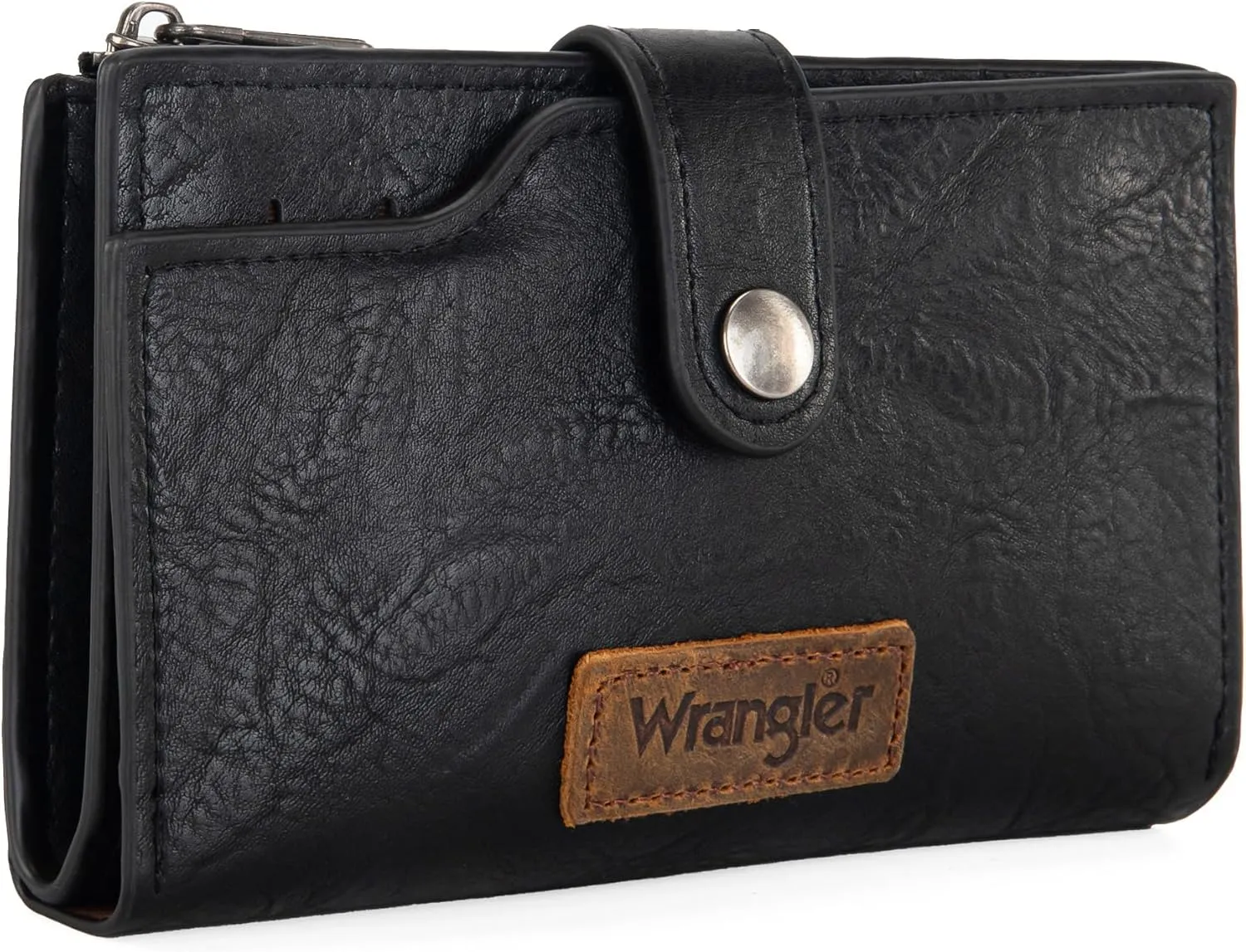Wrangler Wallets for Women Slim Bifold Credit Card Holder