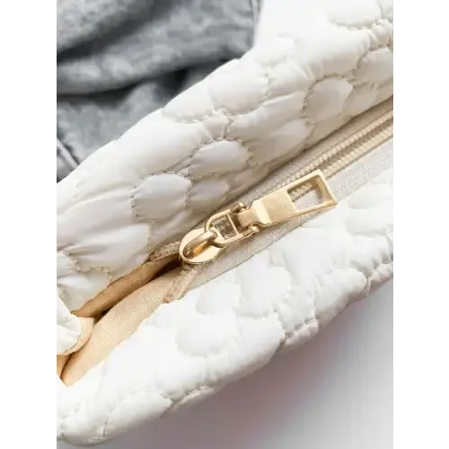 Yeppi Flower Texture Polyester Clutch Bags for Effortless Style