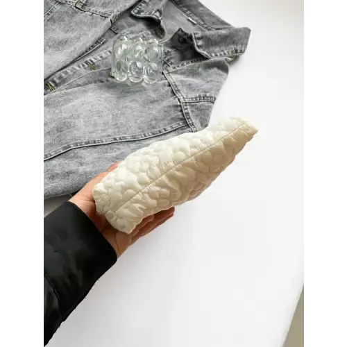 Yeppi Flower Texture Polyester Clutch Bags for Effortless Style