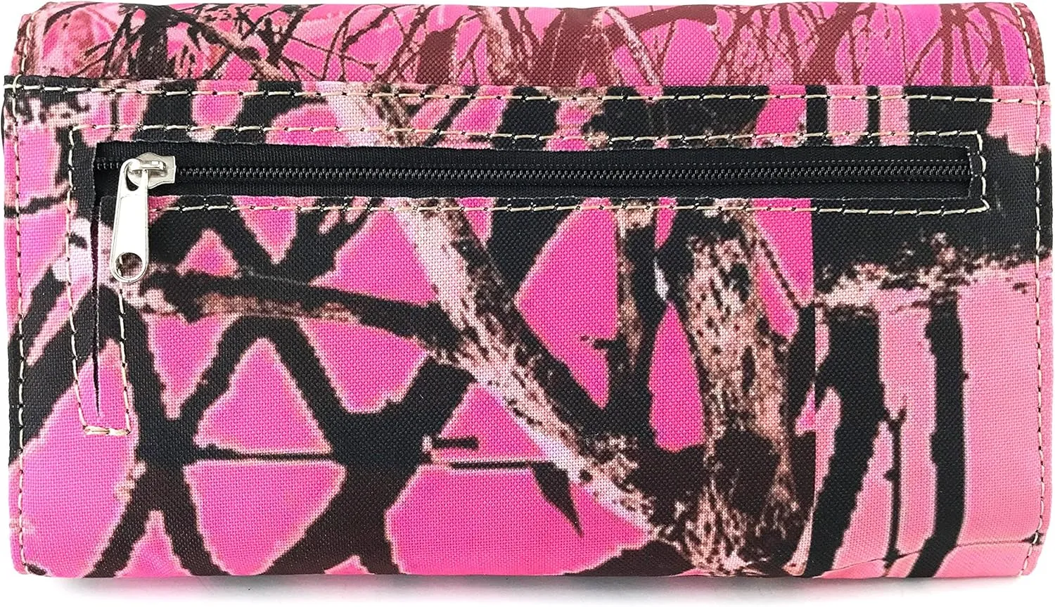 Zelris Camouflage Shine Glow Cross Wings Women Conceal Carry Handbag with Wallet