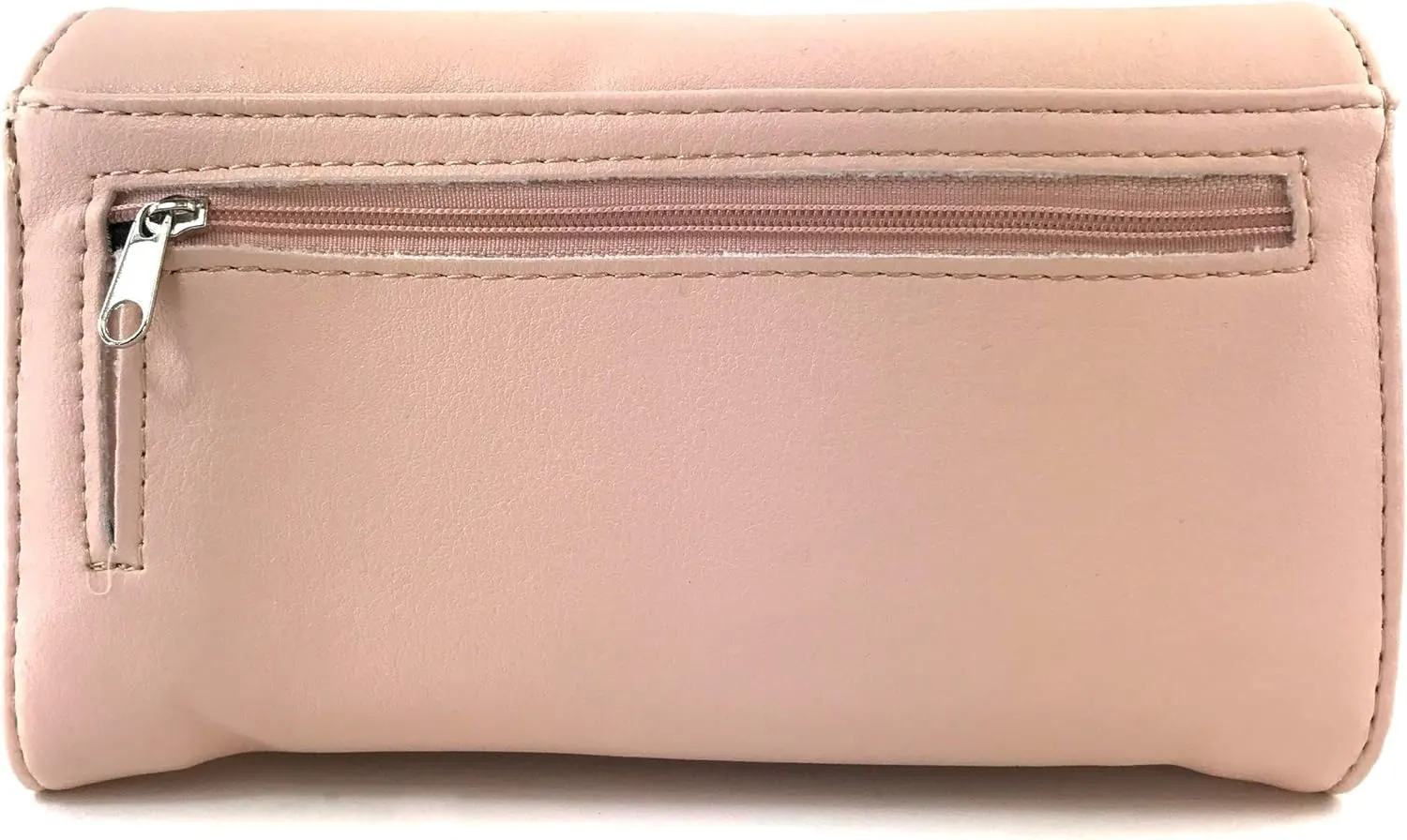 Zelris Fall Fern Leaf Western Cross Women Crossbody Wrist Trifold Wallet