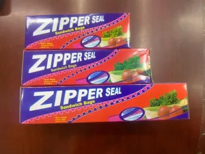 Zipper Seal Bags Combo